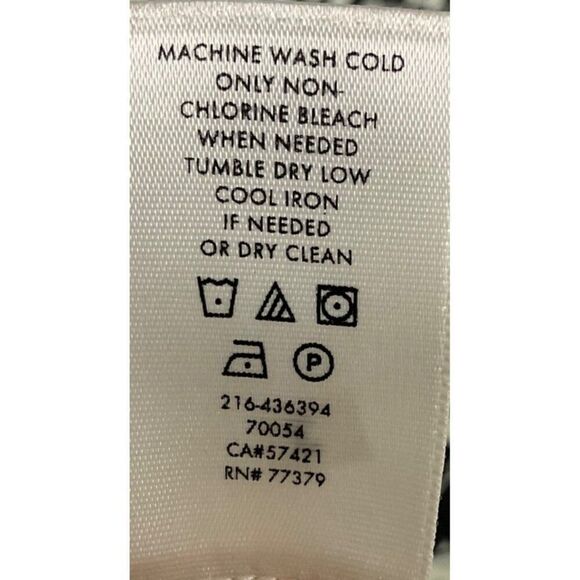 Ann Taylor Cheetah Leaf Shift Dress Size 2 Polyester/Spandex NWOT, Black/white - Picture 6 of 8